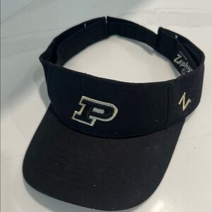 ZephyrPerdue Visor with Embroidered Logo. One Size.